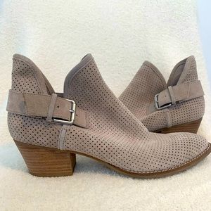Suede Tan Dolce Vita booties
